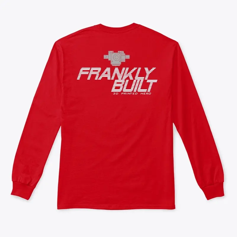 Frankly Built Logo - White